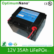 Paquete de batería de litio recargable de 12V 35ah para UPS